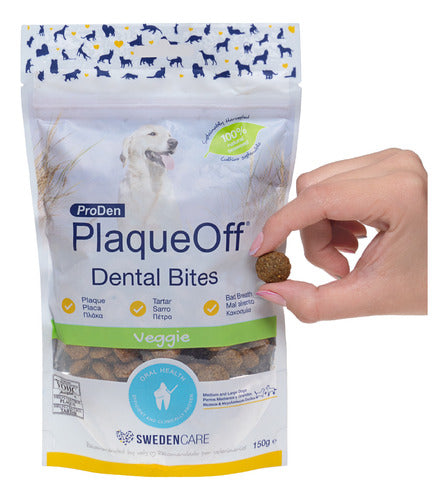 Plaqueoff Snack Bites Cuidado Dental Perros Medianos Grandes