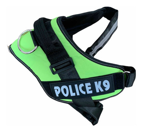 Arnés Police K9 Resistente Para Mascotas Perros S, M, L