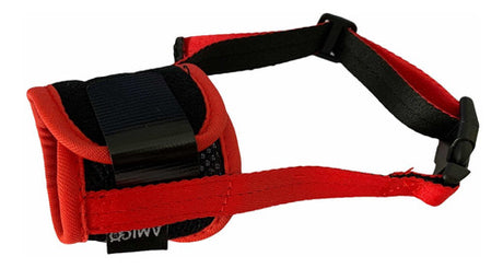 Bozal De Nylon Para Perros Mascota Ajustable Talla S