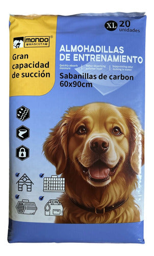Sabanillas Para Mascotas 60x90 20u Absorción Rápida