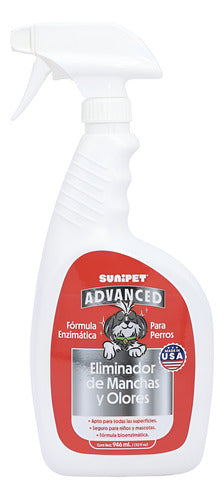 Sunipet Advanced Para Perros Eliminador De Manchas Y Olores