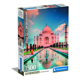 Rompecabezas Taj Mahal 1500 Pz Clementoni Arte India Paisaje