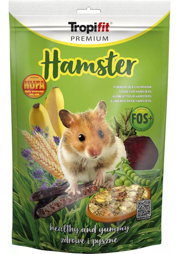Alimento Para Hamster Tropifit 500g Completo Y Saludable