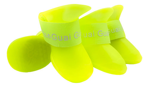 Botas Impermeables Para Perro Talla L