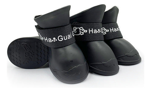 Botas Impermeables Para Perro Talla L