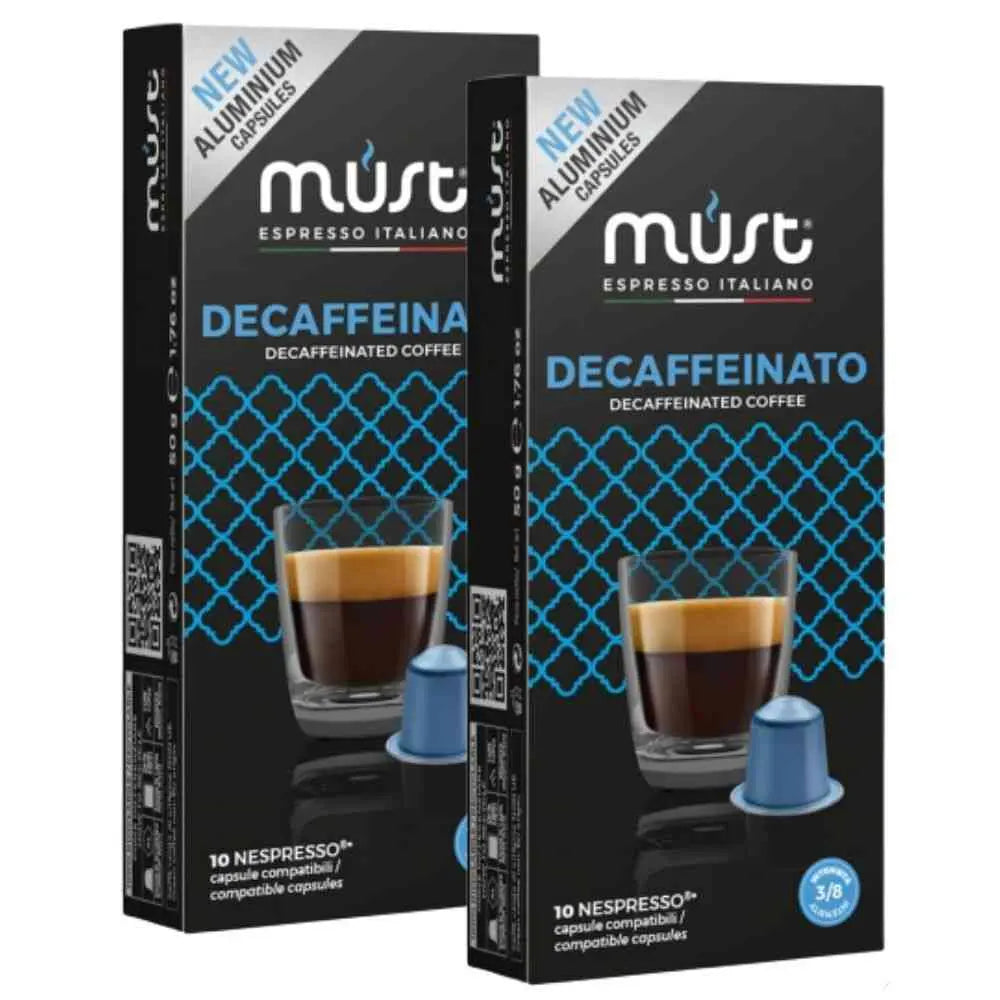 2X - Must Decaf cápsulas Nespresso