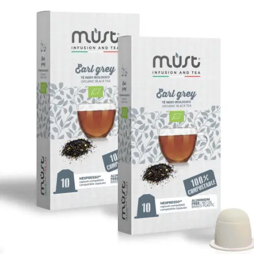 2X - Té Earl Grey en cápsulas Nespresso®