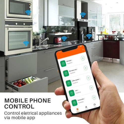 Enchufe Inteligente WIFI Alexa Google Home Para Programar Por Internet Wifi Bluetooth Lavadora aire acondicionado