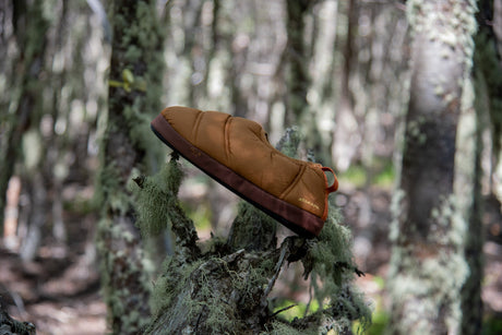 Pantuflas térmicas Futaleufú Nu-B Foam Cafe Caramelo
