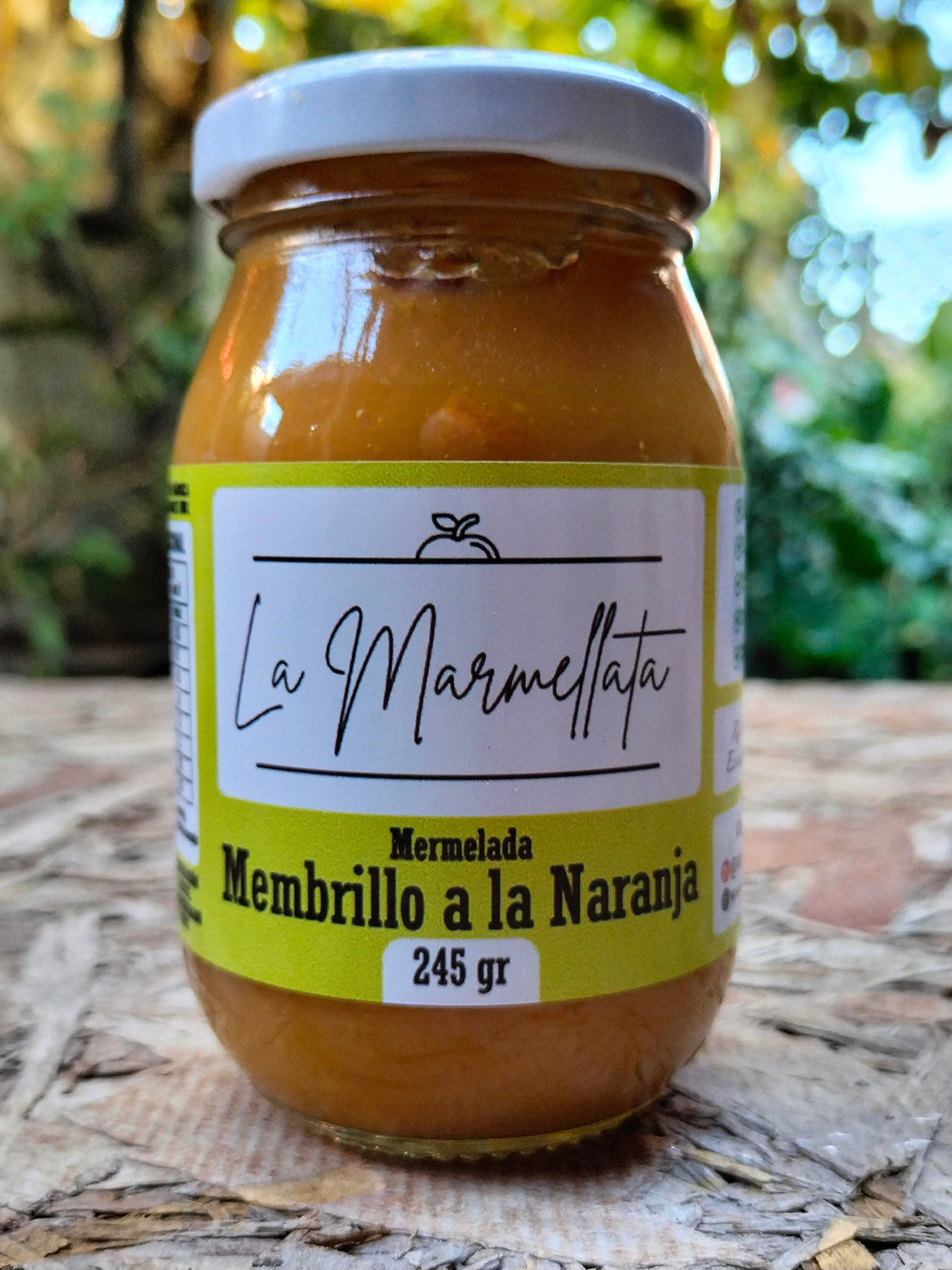 Mermelada de Membrillo a la Naranja