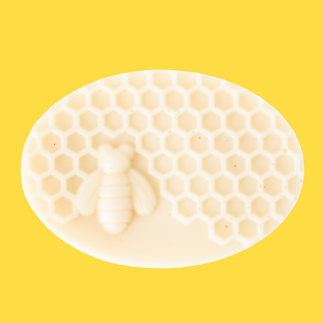 Jabón leche de cabra miel | Diseño Panal