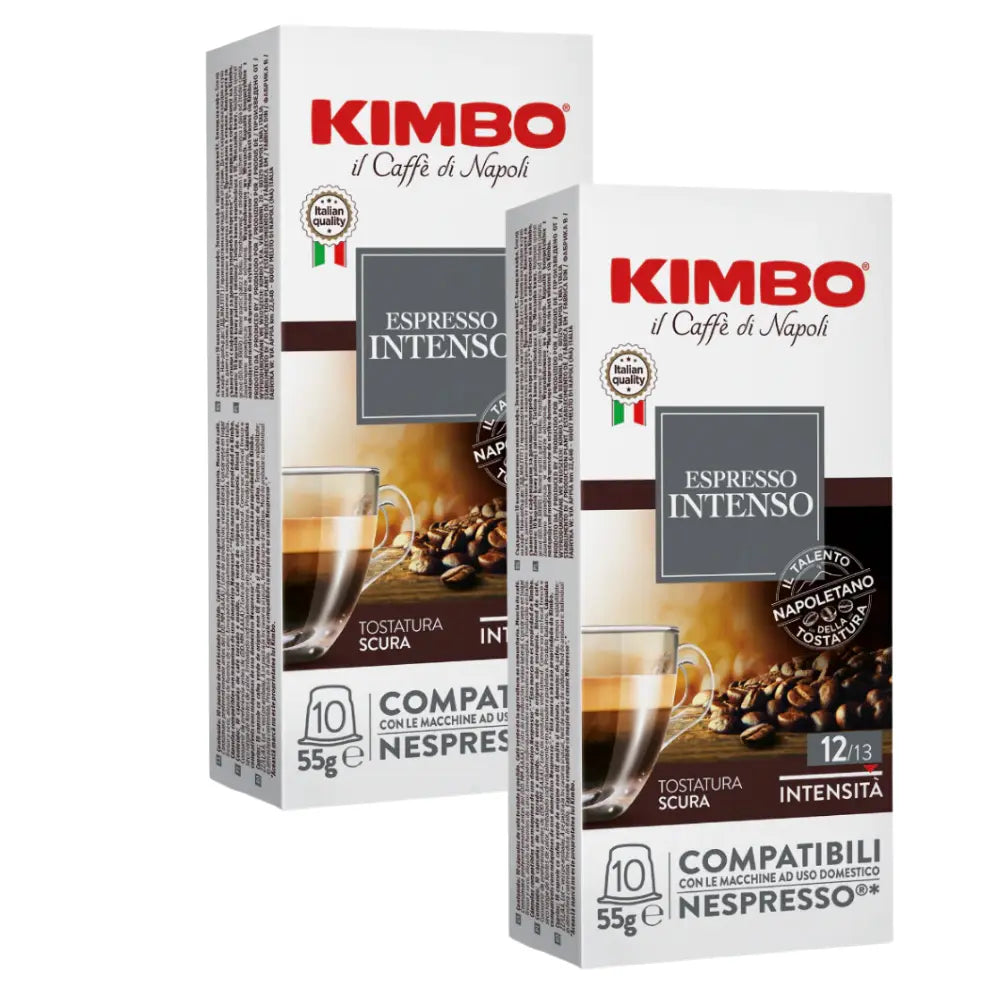 2X - Cápsulas de Café Intenso Kimbo