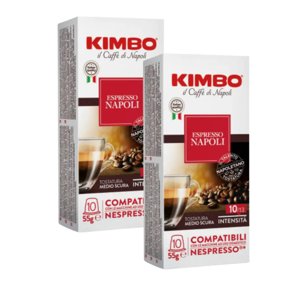 2X - Cápsulas de Café Napoli Kimbo