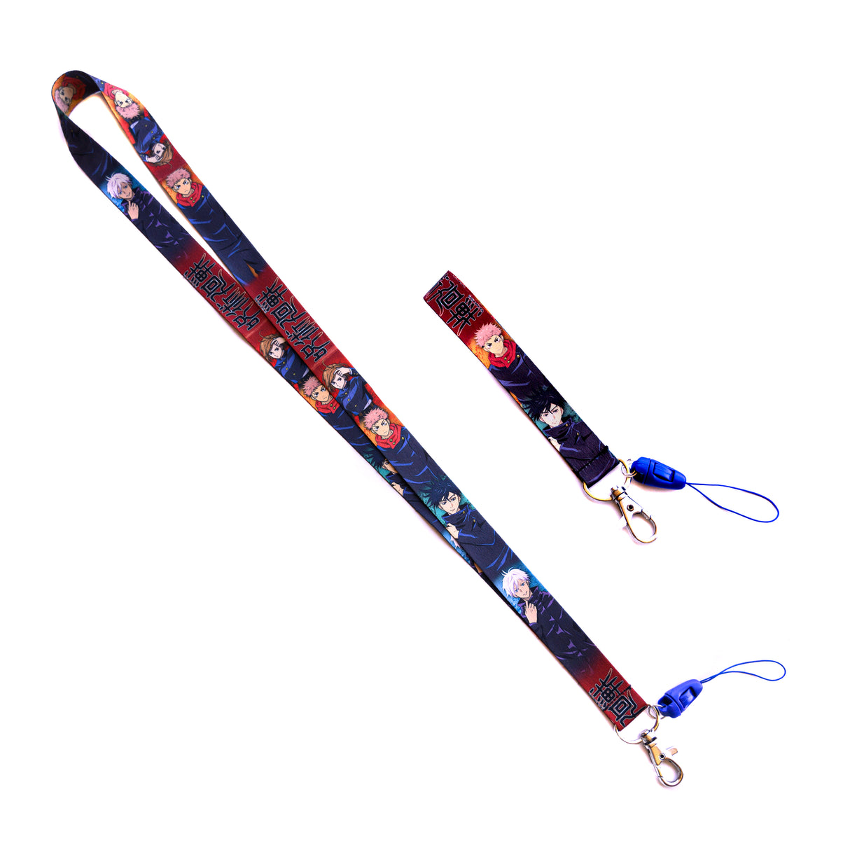 Pack Lanyard Largo Y Corto - Jujutsu Kaisen