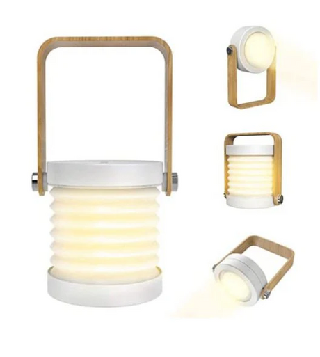 Lampara Led Portatil De Mesa Plegable Multifuncional Camping