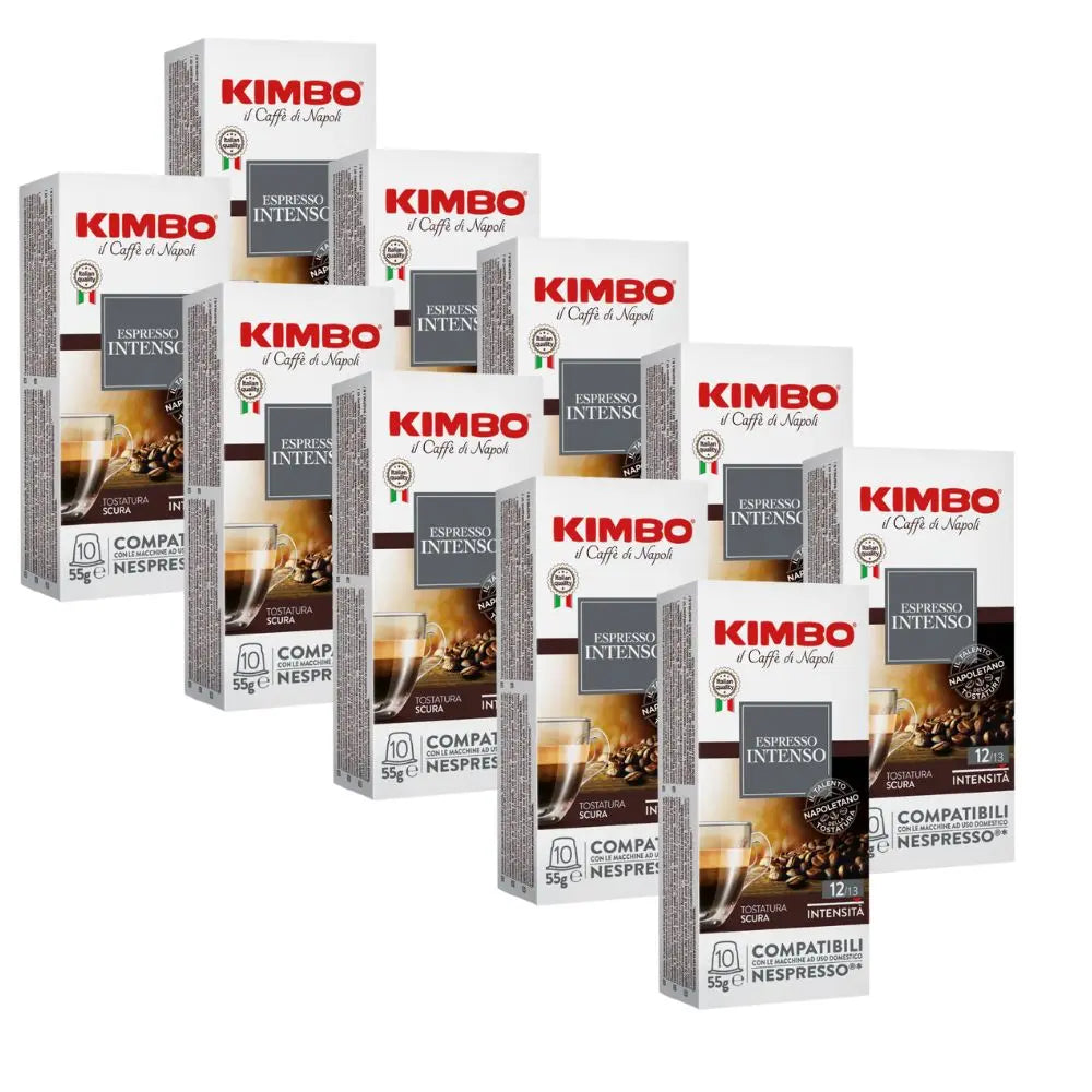 100 Kimbo Intenso Cápsulas Nespresso®