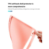 Funda Carcasa Con Ranura Para Samsung Tab S9 Fe+ 12.4 Rosado