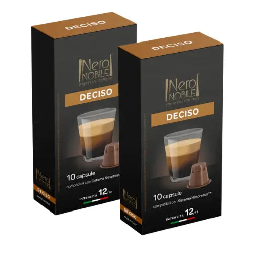 2X - Nero Nobile Deciso cápsulas Nespresso