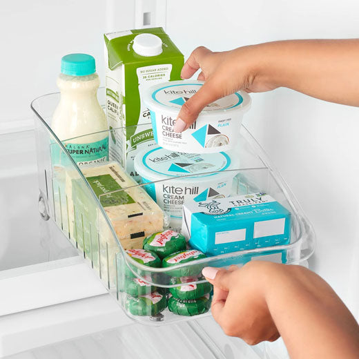 Organizador Alto con Ruedas para Refrigerador Mediano RollOut YouCopia®