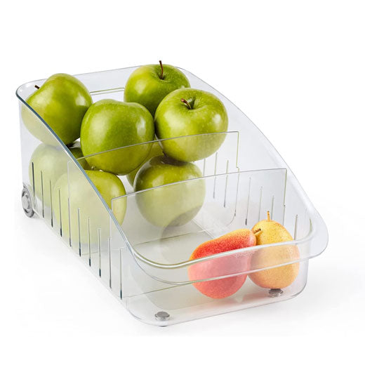 Organizador Alto con Ruedas para Refrigerador Mediano RollOut YouCopia®