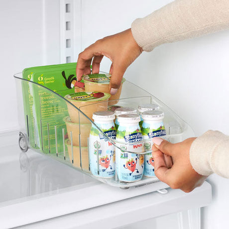 Organizador Alto con Ruedas para Refrigerador Pequeño RollOut YouCopia®
