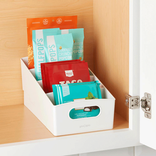 Organizador Despensa Pequeño 4 Compartimientos ShelfBin YouCopia®