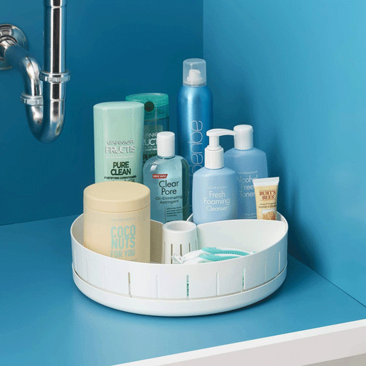 Organizador Giratorio Bajo Lavaplatos para Productos de Limpieza SinkSuite YouCopia®