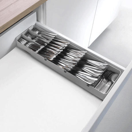 Organizador de Cubiertos Ajustable Uni-Fit Metaltex®