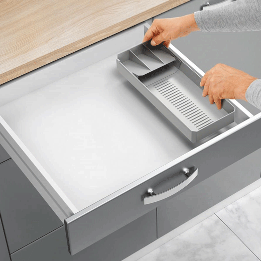 Organizador de Cubiertos Ajustable Uni-Fit Metaltex®