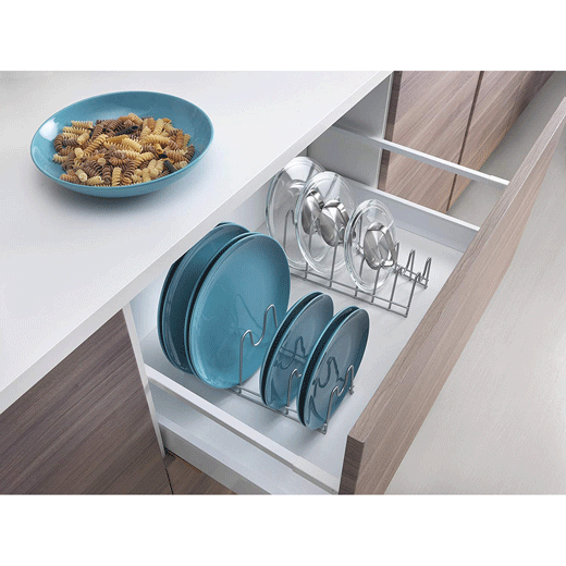 Organizador para Tapas de Ollas y Bandejas Lido Metaltex®