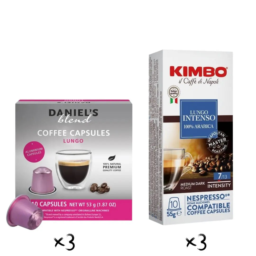 Pack Especial Lungo 60 Cápsulas Nespresso®