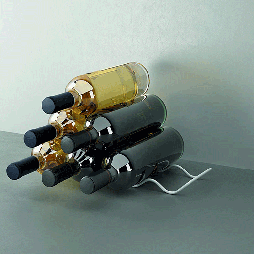 Porta Botellas Ola-10 Metaltex®