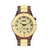 Reloj Séquitor Negro Azul Cuero Café