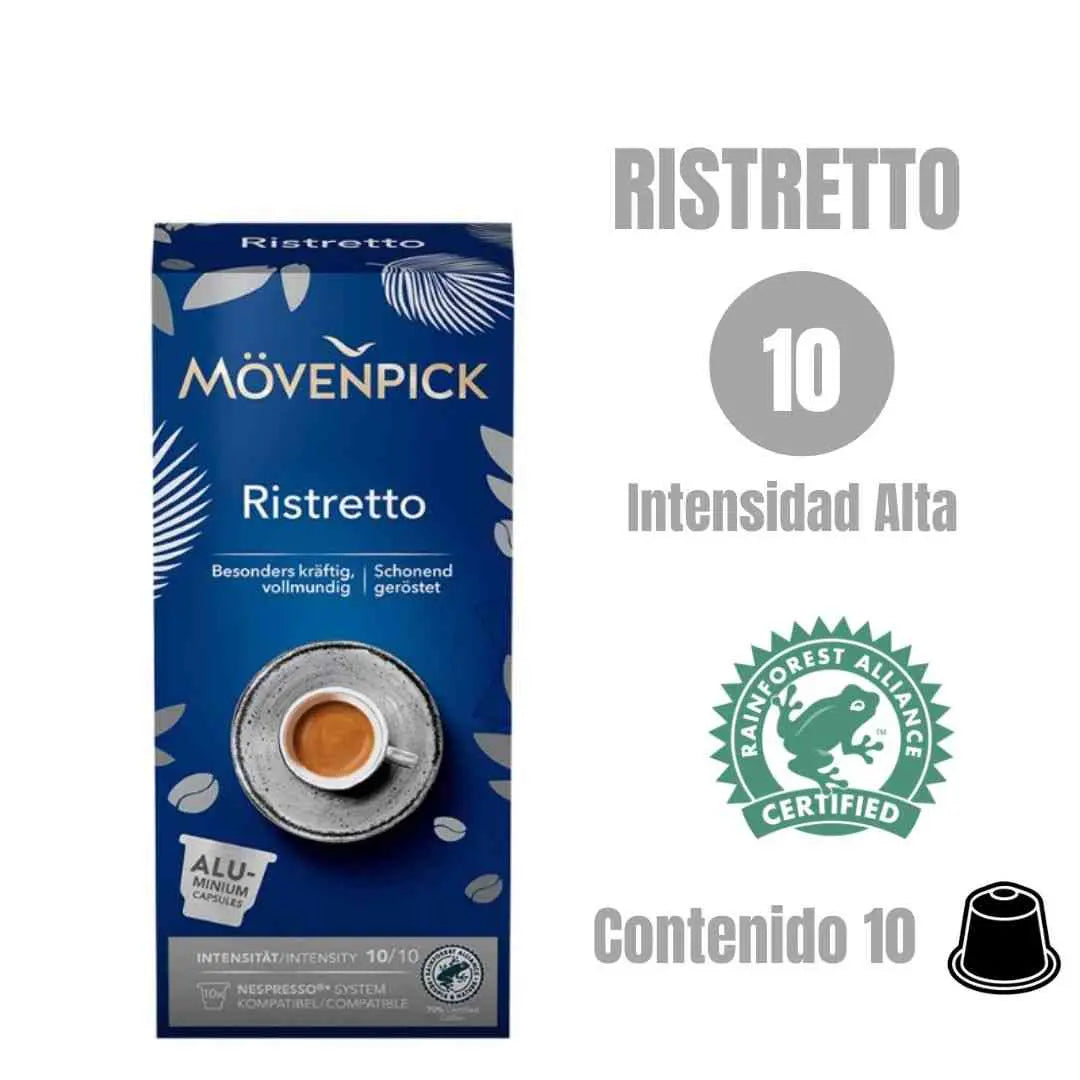 Movenpick Ristretto cápsulas Nespresso®