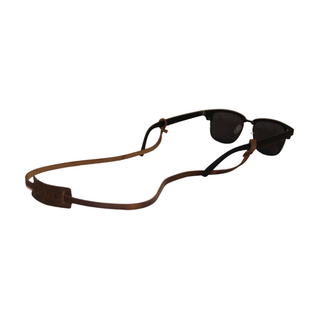 Strap de Lentes de Cuero Cafe