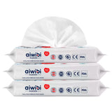 Tripack Toallitas Humedas Aiwibi - 99,91% agua 240 Uds.