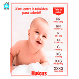 Pañales Huggies Natural Care – Talla Recién Nacido(RN) – 80 Unidades