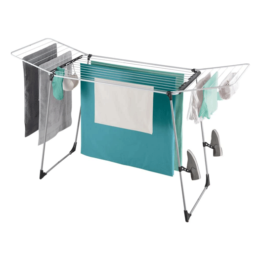 Tendedero con Alas Plegables Hurricane Metaltex®