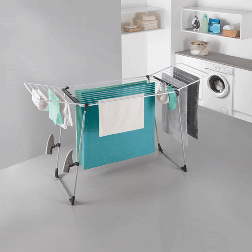 Tendedero con Alas Plegables Hurricane Metaltex®