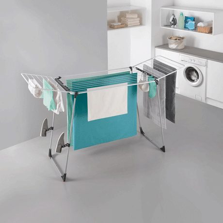 Tendedero con Alas Plegables Hurricane Metaltex®