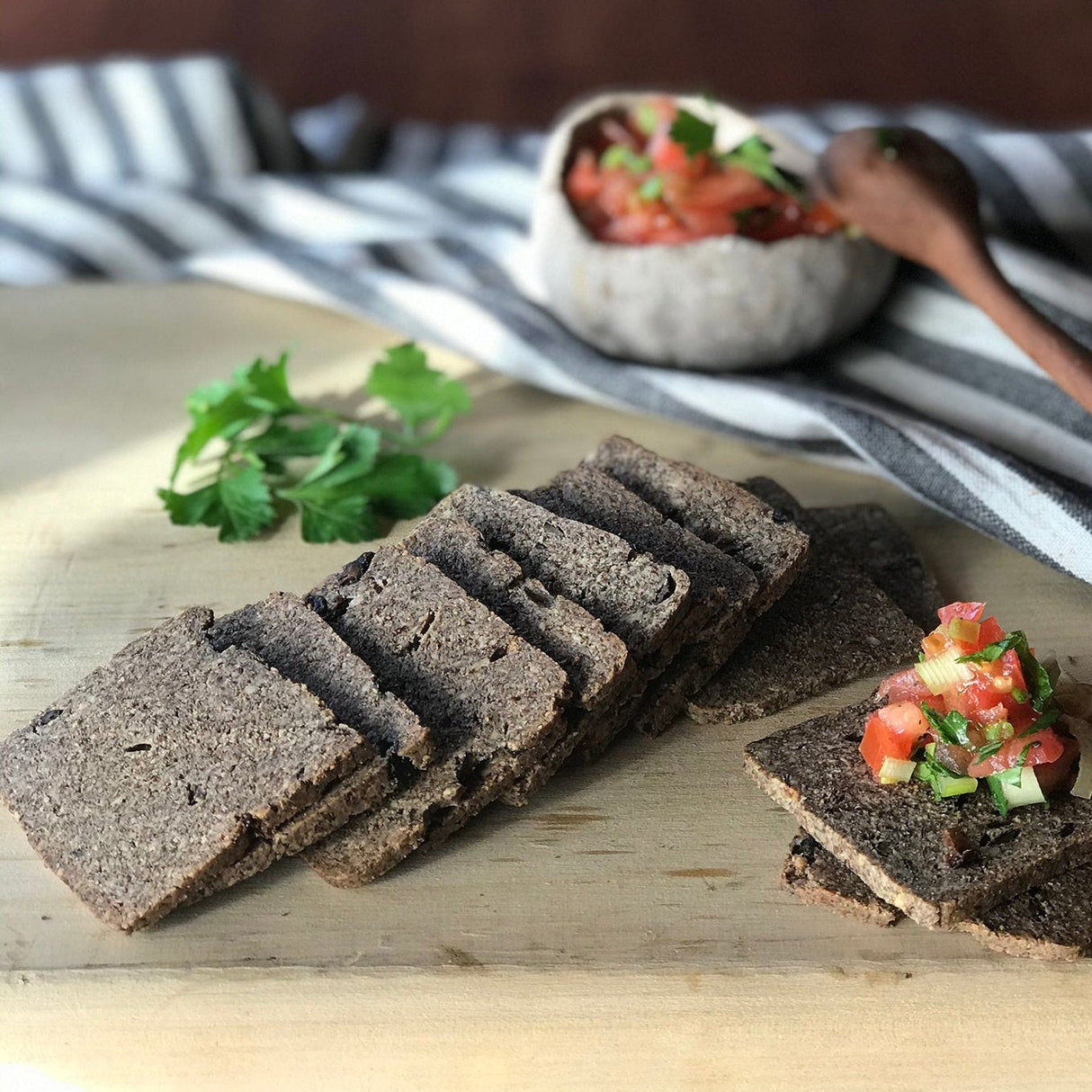 Tostadas de Aceituna Cebolla 140 grs.
