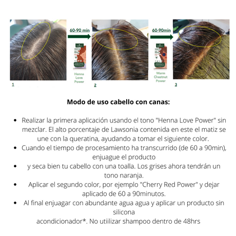 Cherry Red Power 100gr- Henna Temporal 100% Orgánica y Natural