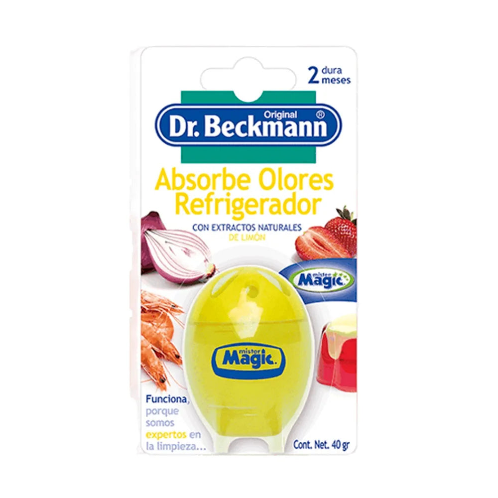 DR. BECKMANN - ABSORBE OLORES REFRIGERADOR AROMA LIMON 40 GR