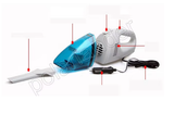 Aspiradora De Mano Portátil De Alta Potencia De 12 V Para Automóvil