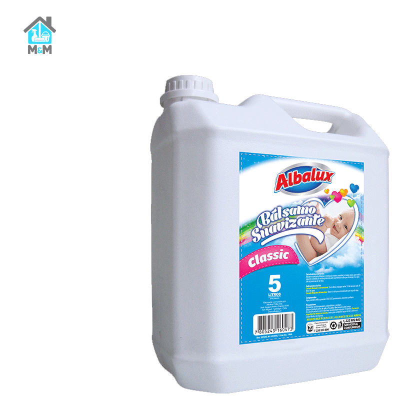 Bálsamo Suavizante Para Ropa - Albalux - 5 Litros