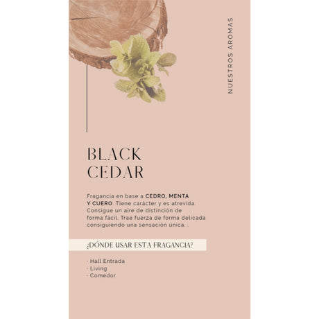 Crema Humectante 500 Ml Black Cedar Ámbar Madison