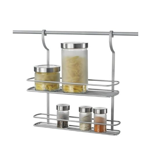 Estante Colgante Doble para Barra City Line Metaltex®