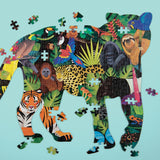 Puzzle 300Pcs Con Forma Selva Mudpuppy