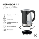 Hervidor Kitchen-it Big Edition 2,5 litros