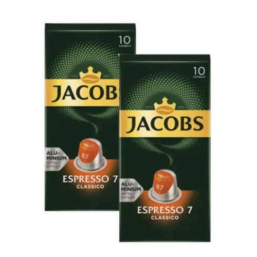 2X - Jacobs Espresso Classico cápsulas Nespresso